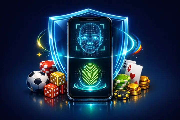 Seguridad móvil y biometría en 1xBet